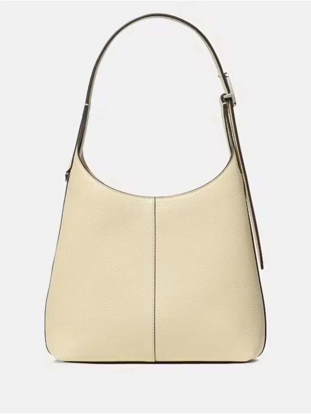 Kate Spade 454 Pebbled Leather Small Shoulder Bag Lemon Fondant Yellow